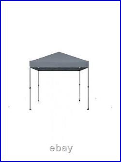 EVERBILT 8 ft. X 8 ft. Grey Straight Leg Instant Canopy Pop Up Tent Sto-N-Go