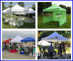 EZ Pop Up Tent Patio Weeding Party Canopy Industrial Gazebo Folding Shade Tent