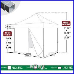 Easy Pop Up Canopy 10x10 Commercial Outdoor Wedding Party Display Tent With4 Sides