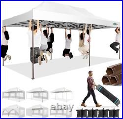 Easy Pop Up Canopy Gazebo Outdoor Wedding Party Tent 10'x20' Garden Canopy NEW