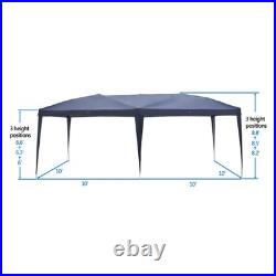 Easy Pop Up Canopy Gazebo Outdoor Wedding Party Tent 10'x20' Garden Canopy US