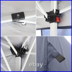 Easy Pop Up Canopy Gazebo Outdoor Wedding Party Tent 10'x20' Garden Canopy US