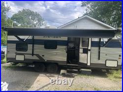Electric RV awning replacement. Full Assembly. 14 1/2 Ft. Lights.by Solera 2023