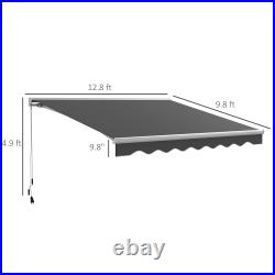 Electric Retractable Awning with LED Lights