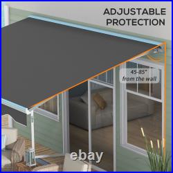 Electric Retractable Awning with LED Lights