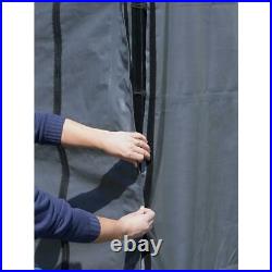 Enclosure Kit 12 ft. X 20 ft. Convenient Drive-Through Heat-Sealed Seams Gray