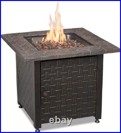 Endless Summer GAD15256SP LP Gas Outdoor, Oil Rubbed Bronze Fire Table, Multicol