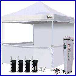 Eurmax 10'x10' Ez Pop-up Booth Canopy Tent Commercial Instant Canopies
