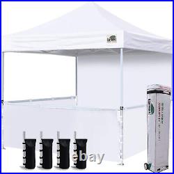 Eurmax 10'x10' Ez Pop-up Booth Canopy Tent Commercial Instant Canopies