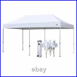 Eurmax 10x20 Pre EZ Pop up Canopy Wedding Tent Gazebo Shade Shelter 4 sand bag