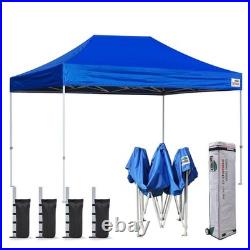 Eurmax 8x12ft Pop Up Canopy Tent Commercial Instant Tent