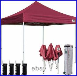 Eurmax 8x8 Feet Ez Pop up Canopy, Outdoor Canopies Instant Party Tent