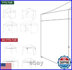 Eurmax USA Full Zippered Walls for 10x10 Easy Pop Up Canopy Tent, 4 Walls ONLY