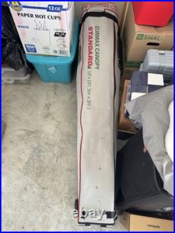 Eurmax USA Premium 10'x10' Ez Pop-up Canopy Tent with Removable Sidewalls