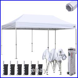 Eurmax USA Premium 10'x20' Ez Pop-up Canopy Tent Commercial Instant Canopies