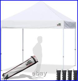 Eurmax USA Standard 10x10ft Patio Pop Up Canopy Tent Canopies