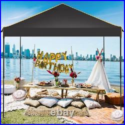 Ez Pop up Canopy Tent with Sidewalls, 10x10 Outdoor Gazebo for Parties Shelter&