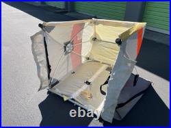 FOF POP N N WORK 3' CONSTRUCTION WORK TENT 36x24x24 EASY COLLAPSE ROLL UP USA
