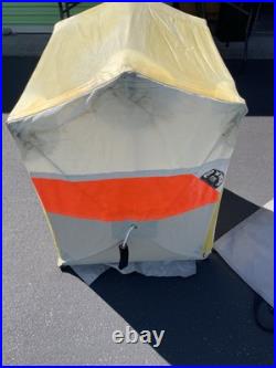 FOF POP N N WORK 3' CONSTRUCTION WORK TENT 36x24x24 EASY COLLAPSE ROLL UP USA