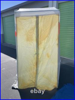 FOF POP N N WORK 6' CONSTRUCTION WORK TENT 80x48x40 EASY COLLAPSE ROLL UP USA