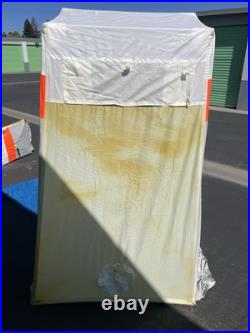 FOF POP N N WORK 6' CONSTRUCTION WORK TENT 80x48x40 EASY COLLAPSE ROLL UP USA