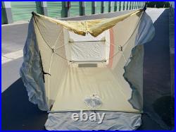 FOF POP N N WORK 6' CONSTRUCTION WORK TENT 80x48x40 EASY COLLAPSE ROLL UP USA