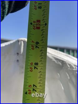 FOF POP N N WORK 6' CONSTRUCTION WORK TENT 80x48x40 EASY COLLAPSE ROLL UP USA