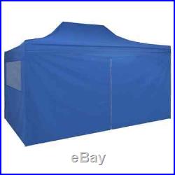 Foldable Tent Pop-Up Gazebo Canopy BBQ Party Tent with 4 Side Walls 9.8'x14.8