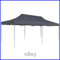 Folding Pop-up Party tent outdoor canopy with Sidewalls 9'10x19'8 Anthracite
