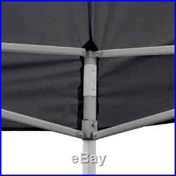 Folding Pop-up Party tent outdoor canopy with Sidewalls 9'10x19'8 Anthracite