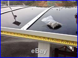 Free shipping good beautiful aluminum carport outdoor canopy car shelter awning