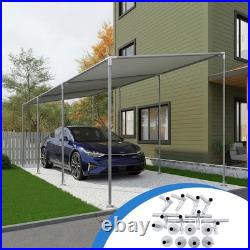 Frienda 8-Leg Lean-to Canopy Fittings for under 1-3/8 Pipes, 16 Pcs Lean to Car