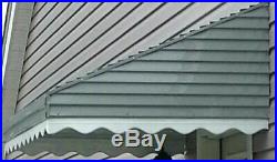 GRAY 46x36x10 Aluminum Awning-Window-Door Canopy kit 2019 BLOWOUT SALE