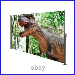 GarLUGH 71x138 High-end Side Awning Privacy Screen with Printing