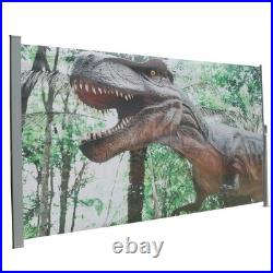GarLUGH 71x138 High-end Side Awning Privacy Screen with Printing