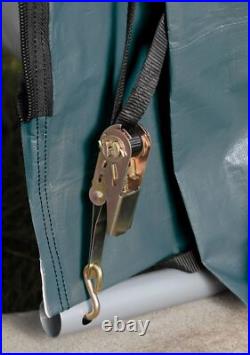 Garage 10 x 8 x 8 ft. Peak Standard Green