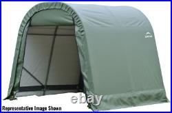 Garage 10 x 8 x 8 ft. Round Standard Grey