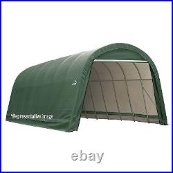 Garage 13 x 20 x 10 ft. Round Standard Green
