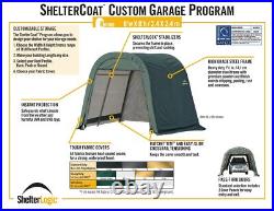 Garage 8 x 8 x 8 ft. Round Standard Grey