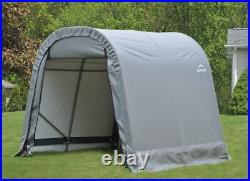 Garage 8 x 8 x 8 ft. Round Standard Grey