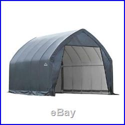 Garage-In-A-Box 13x20' x 12'Peak Style for SUV/Truck, Gray