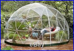 Garden Igloo Geodesic Dome Gazebo Patio Outdoor PVC Frame plastic Canopy shelter
