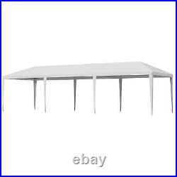 Gazebo Canopy Wedding 10'x30' White Outdoor Party Tent 8 Removable Walls