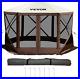 Gazebo-Screen-Tent-10-X-10-Ft-6-Sided-Pop-Up-Camping-Canopy-Shelter-Tent-with-01-xfi