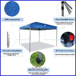 Gazebo Tent 10x10ft Sun Shade Pop Up Folding Portable UV-Block Awning Canopy