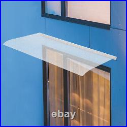 HOT Clear Rain Shelter, Window Awning Door Canopy Awning, 50120cm Awning Canopy