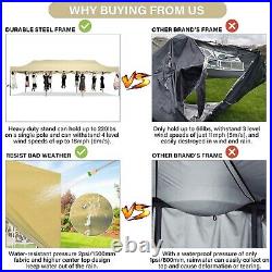 HOTEEL 10'x30' Canopy Heavy Duty Pop Up Canopy Outdoor Gazebo Instant Shelter