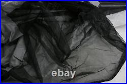 HUNT MONSTER 12FT Pop Up Canopy Tent Mosquito Netting Screen Wind Pannels Gray