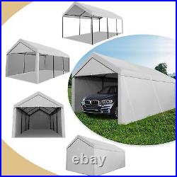 Heavy Duty 10x20 Carport Canopy, Portable Garage Car Shelter Outdoor Storage Shed