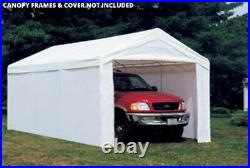 Heavy Duty 10x20' Outdoor Canopy Shelter Popup Shed Garage Carport Enclosure Kit